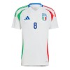 Maillot de Supporter Italie Jorginho 8 Extérieur Euro 2024 Pour Homme